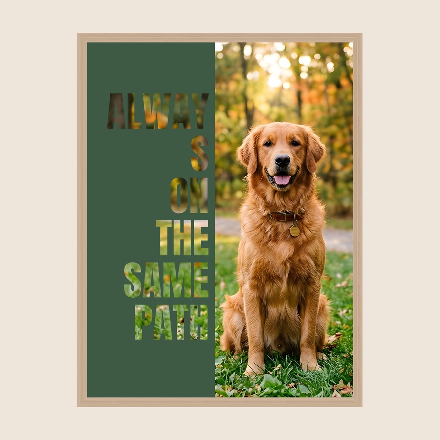 Cutout text