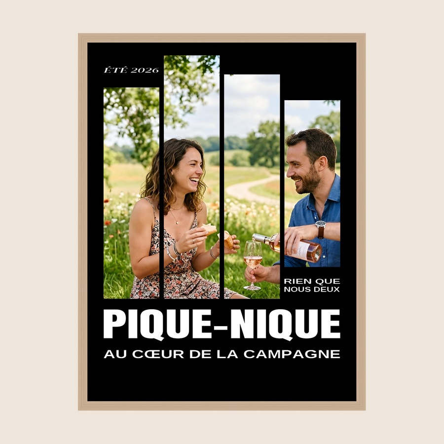 Photo en 4 bandes