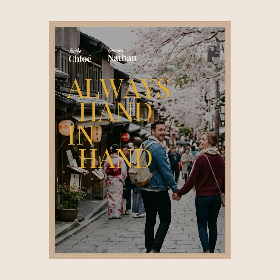Wedding poster